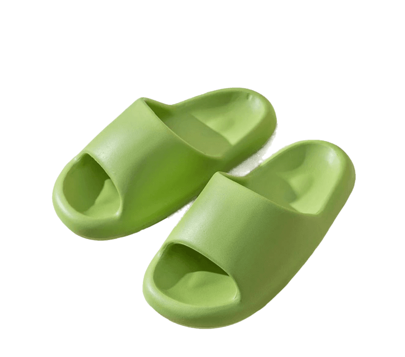 Super Soft Slippers Green